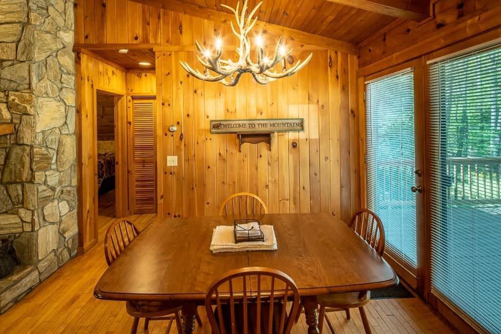 Cozy 'Grey Fox' Cabin Between Boone & Blowing Rock Exterior foto