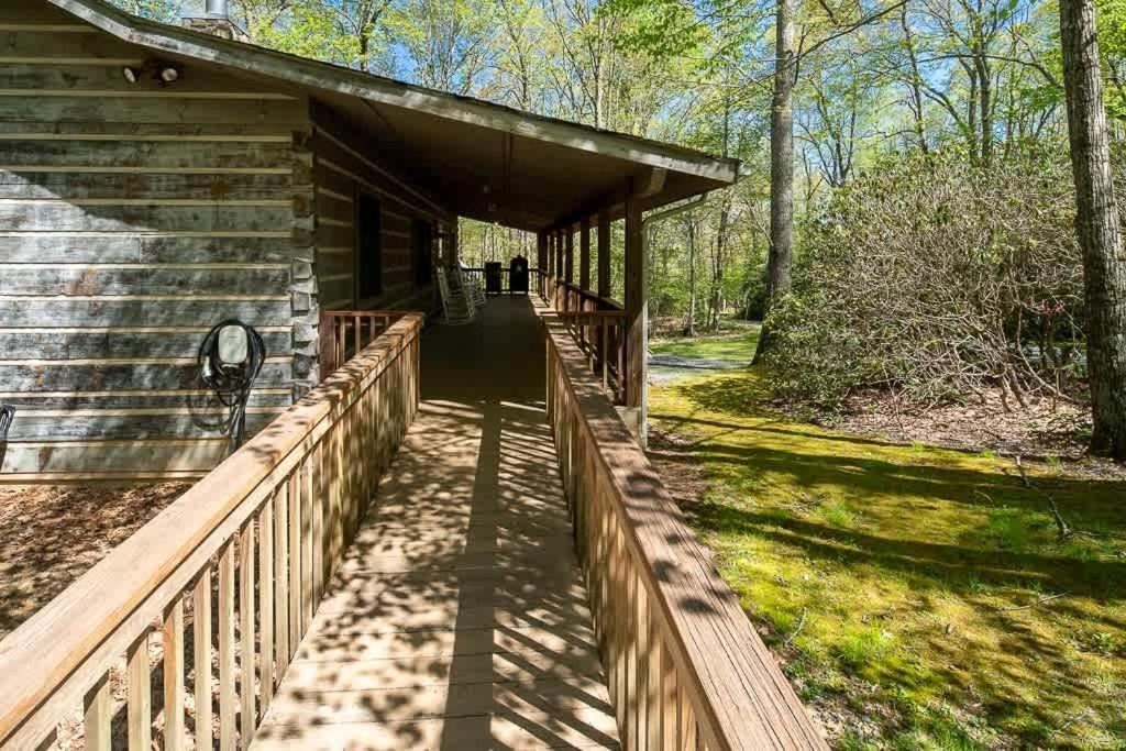 Cozy 'Grey Fox' Cabin Between Boone & Blowing Rock Exterior foto